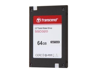 Transcend SSD 320 2.5" 64GB SATA III Internal Solid State Drive (SSD) with Desktop Upgrade Kit