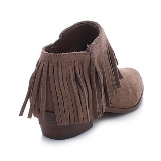 Steve Madden "Patzee" Suede Fringed Ankle Bootie   7660872