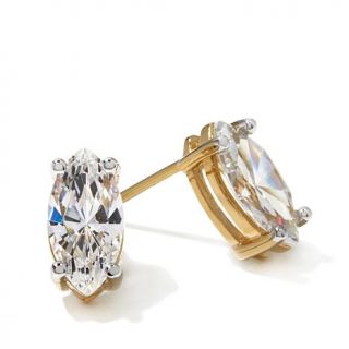 Absolute™ 2ct Marquise Shaped Stud Earrings   7838842