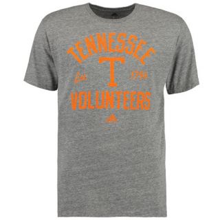 adidas Tennessee Volunteers Gray Phys Ed Tri Blend T Shirt