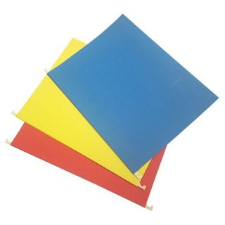 up & up™ 20ct Letter Size Colored Hanging File Folders