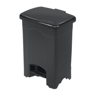 Safco Products 4 Gal. Plastic Step On Trash Receptacle