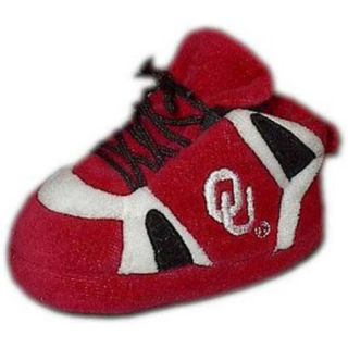 Comfy Feet CF OKL03PR Oklahoma Sooners Baby Slippers