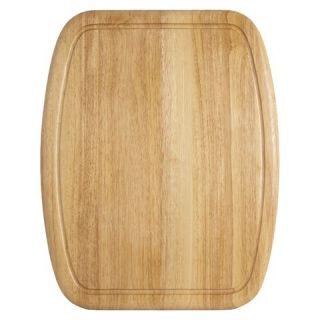 Architec 20 x 16 Inch Non Slip Wood Cutting Board   Brown