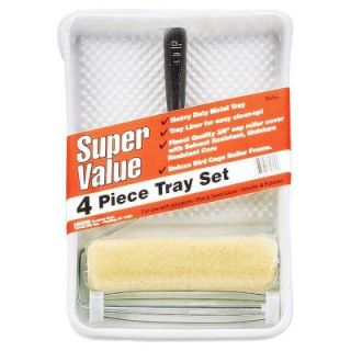 4 Piece Paint Roller and Tray Kit RS 691