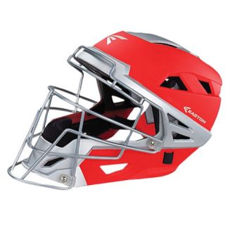 Easton Mako Catchers Helmet   Baseball   Sport Equipment   Red/Silver