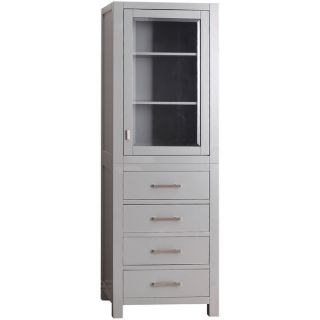 Avanity Modero 24 inches Chilled Grey Linen Tower   16569189
