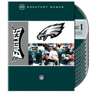 Team Marketing WW TM1391 Philadelphia Eagles 10 Greatest Games DVD