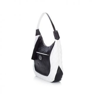 Sharif "It Essential" Pebble Leather Quilted Hobo   7951602