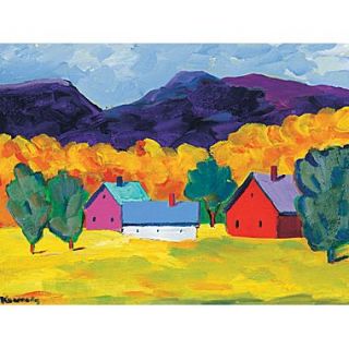 GreenBox Art Franconia by Robert Kennedy Painting Print on Wrapped Canvas; 30 H x 40 W x 1.5 D