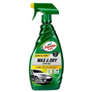 TURTLE WAX 26 oz. 1 Step Wax and Dry Cleaners T9