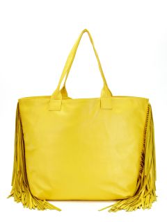 Tawny Fringe Tote by Donatienne