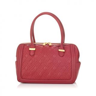 Snob Essentials Quilted Satchel with Removable Strap   7509243