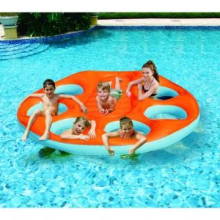 Blue Wave Party Island Inflatable Raft NT1557