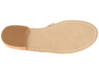 Jack Rogers Nantucket Gold Fire Coral Gold