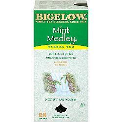 Bigelow Mint Medley Tea Bags Box Of 28