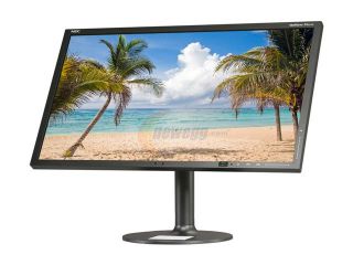 NEC Display MultiSync EX231W BK Black 23” Widescreen TN Panel, LED Backlight LCD Monitor 5ms 250cd/m2, DisplayPort, Height Adjust, Pivot, Tilt & Swivel, Intelligent Power Management, 3 Year Warranty
