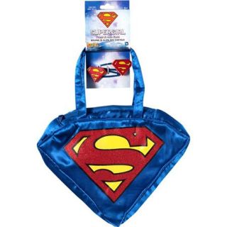 Supergirl Purse and Hair Bows Child Accessory
