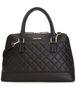 Calvin Klein Sutton Lamb Satchel   Handbags & Accessories