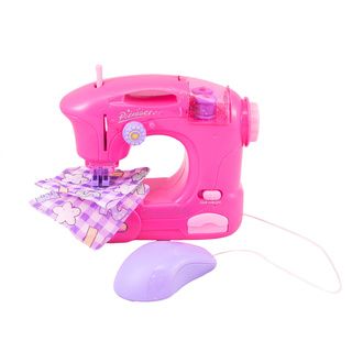 Dimple Child Battery Operated 7 inch Toy Sewing Machine  