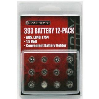Laserlyte 393 Batteries, 12 Pack