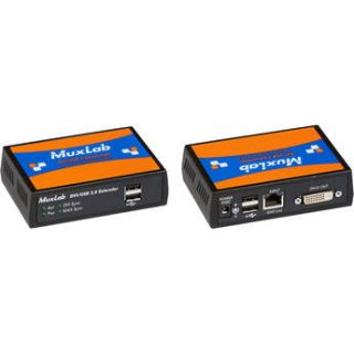 MuxLab DVI/USB 2.0 over HDBaseT Extender Kit 500391