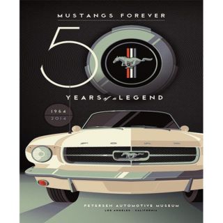 Mustang 50th Petersen Automotive Museum Anniversary Poster  