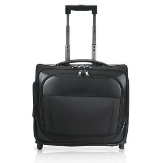 Travelers Choice Black Rolling 15 inch Laptop Carry on Overnighter