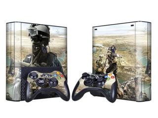 For Microsoft Xbox 360 E Skins Console Stickers Personalized Games Decals Wiht Controller Protector Covers   BOX1330 193