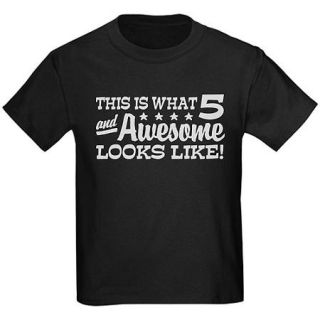 CafePress Funny Five Year Old Kids' Graphic Tee