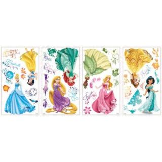 Disney Princess Royal Debut Peel and Stick 37 Piece Wall Decals RMK2199SCS