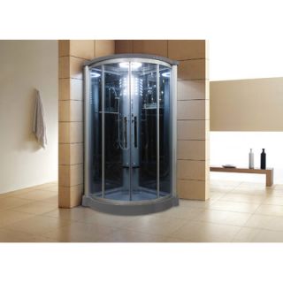 Ariel Bath Platinum Sliding Door Steam Shower with Tub