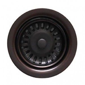 Whitehaus WH202 ORB Waste disposer trim for deep fireclay sink applications
  Oil Rubbed Bronze