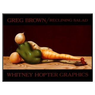 Art   Reclining Salad by Greg Brown   Mounted Print