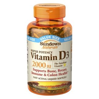 Naturals® 2000 IU Vitamin D Softgels   300 Count