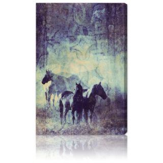 The Oliver Gal Artist Co. Horses in the Wild Art Canvas