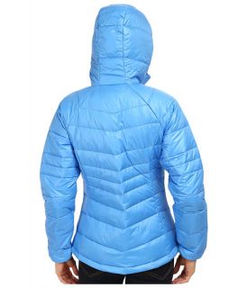 Columbia Gold 650 Turbodown Hooded Down Jacket Harbor Blue