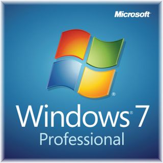 Microsoft Windows 7 Professional w/SP1 64 bit System Builder License and Media  1 PC, FQC 04649