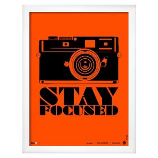 Art Stay Focused Poster