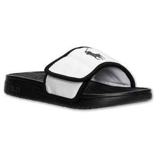 Mens Polo Ralph Lauren Romsey Slide Sandals   81618756 WBK