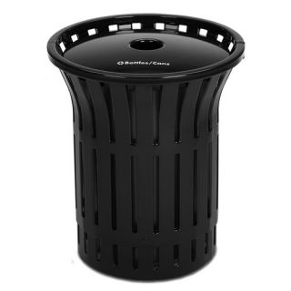 Rendezvous 40 Gal Recycling Receptacle with Recycler Top