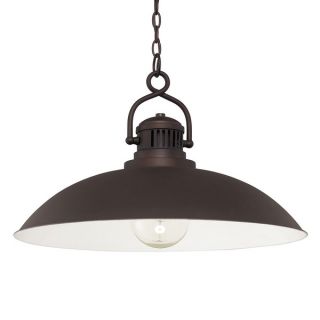 Capital Lighting ONeal Collection 1 light Burnished Bronze Pendant