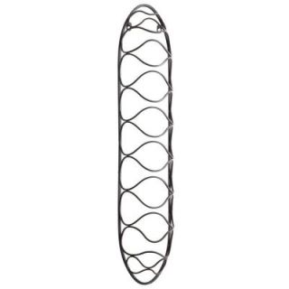 Filament Design Prospect 34.25 in. x 6.75 in. Rustic Bronze Iron Wine Rack 05816
