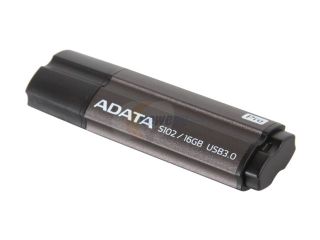 ADATA S102 Pro 32GB Advanced USB 3.0 Flash Drive (Titanium Grey) Model AS102P 32G RGY