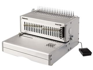 5643201 Fellowes Orion E 500 Electric Comb Binding Machine, 500 Shts, 15 3/4 x 19 3/4 x 9 3/4, GY