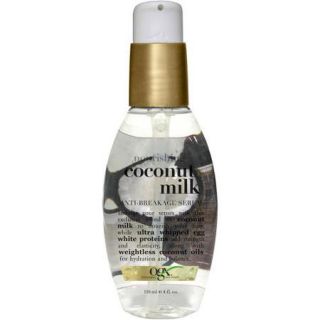 OGX Coconut Milk Anti Breakage Serum, 4 fl oz