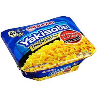 Maruchan Home Style Japanese Noodles, Cheddar Cheese, 3.96 oz., 16/Pack