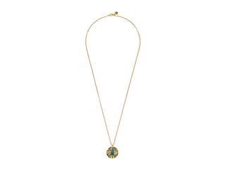 House of Harlow 1960 Maricopa Coin Pendant Necklace Turquoise