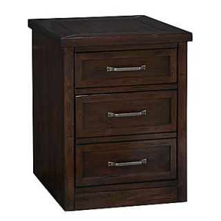 Home Styles 23 Poplar Solids and Mahogany Veneers Mobile File Cabinet