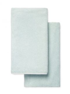 Twill Extra Long Bath Sheets (Set of 2) by Abyss & Habidecor